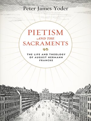 cover image of Pietism and the Sacraments